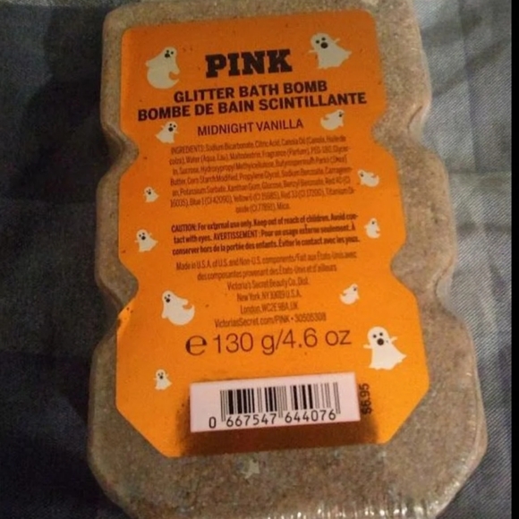 🥀SOLD ON MERCARI🥀 NEW VICTORIA'S SECRET PINK HALLOWEEN BOO BATH BOMB - Picture 6 of 6